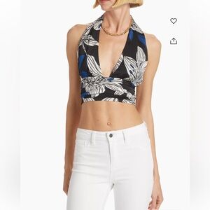 Ramy Brook

Milan Floral Halterneck Crop Top